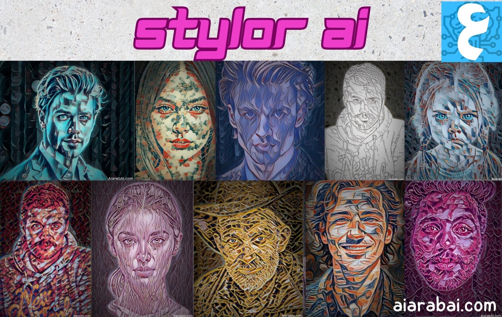 Stylor AI Featured Image أداة Stylor AI: تصميم الصور بالذكاء الاصطناعي أونلاين، حول وعدل صورك لأعمال فنية بلا حدود باستخدام مولد الصور المجاني