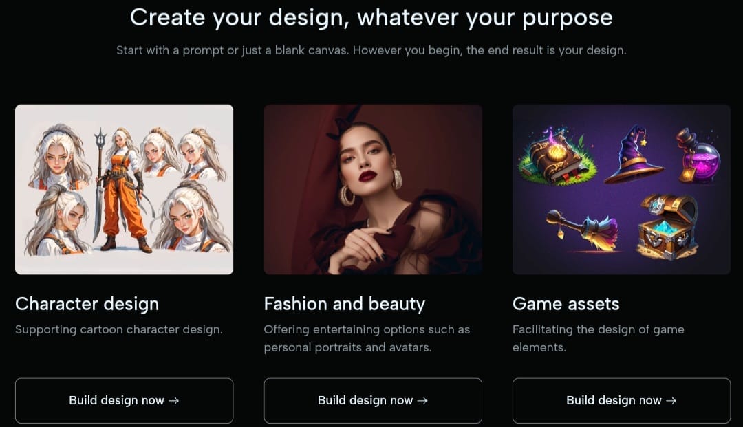 Dreamina ai بعض مزايا بعض أدوات منصة Dreamina مثل تصميم الشعارات والرموز