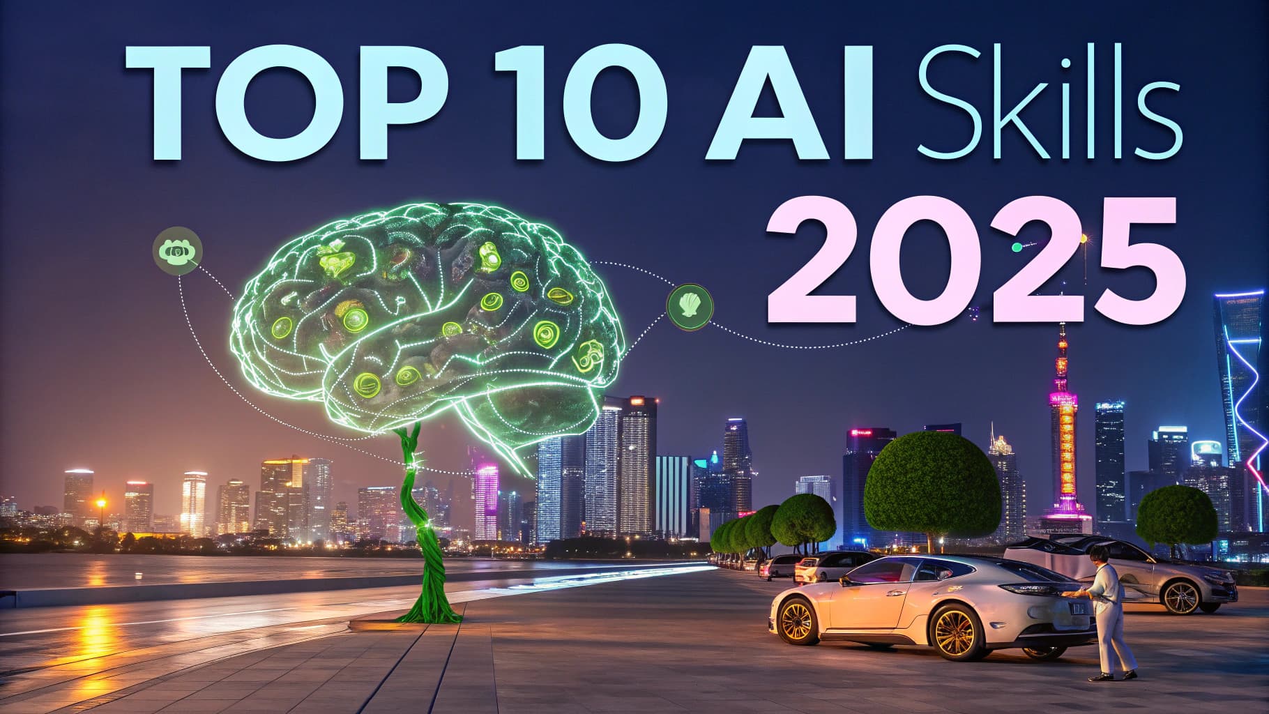 أفضل 10 مهارات ذكاء اصطناعي لزيادة دخلك في 2025، وكيف تتعلمها